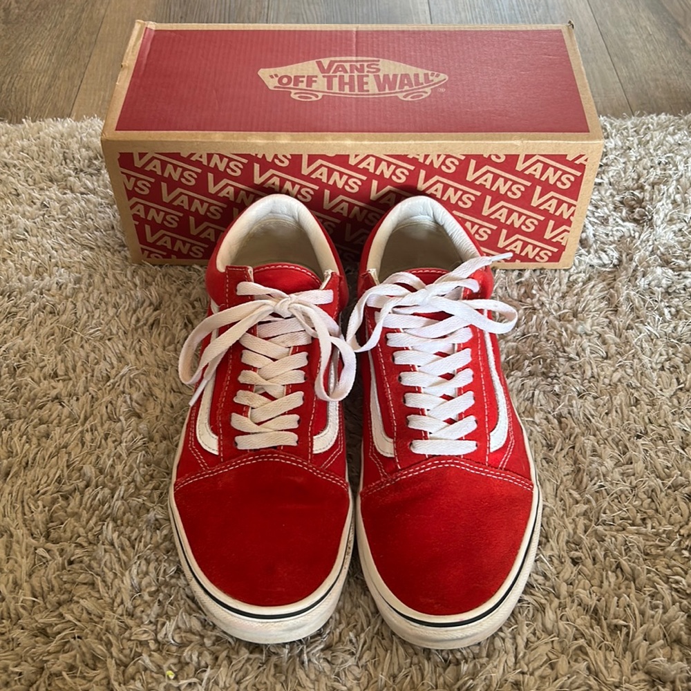 Vans Old Skool Racing Red/ True White